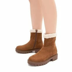 Flash Sale ❤️ Womens Esprit Ariana Faux Fur Lined Ankle 🥾 Boots 🔔 -Deals Eastland Store unnamed file 1052