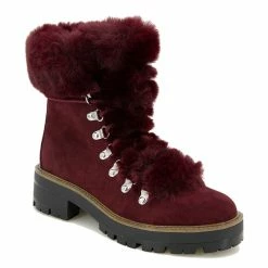 Flash Sale 👏 Womens Esprit Kinsley Fur Collar Ankle 🥾 Boots 😍