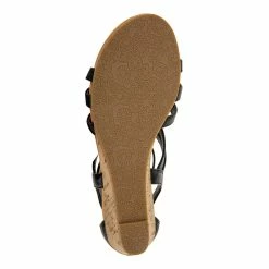 Best Sale 🎁 Womens Esprit Carrie Strappy Wedge 🩴 Sandals 😉 -Deals Eastland Store unnamed file 1208