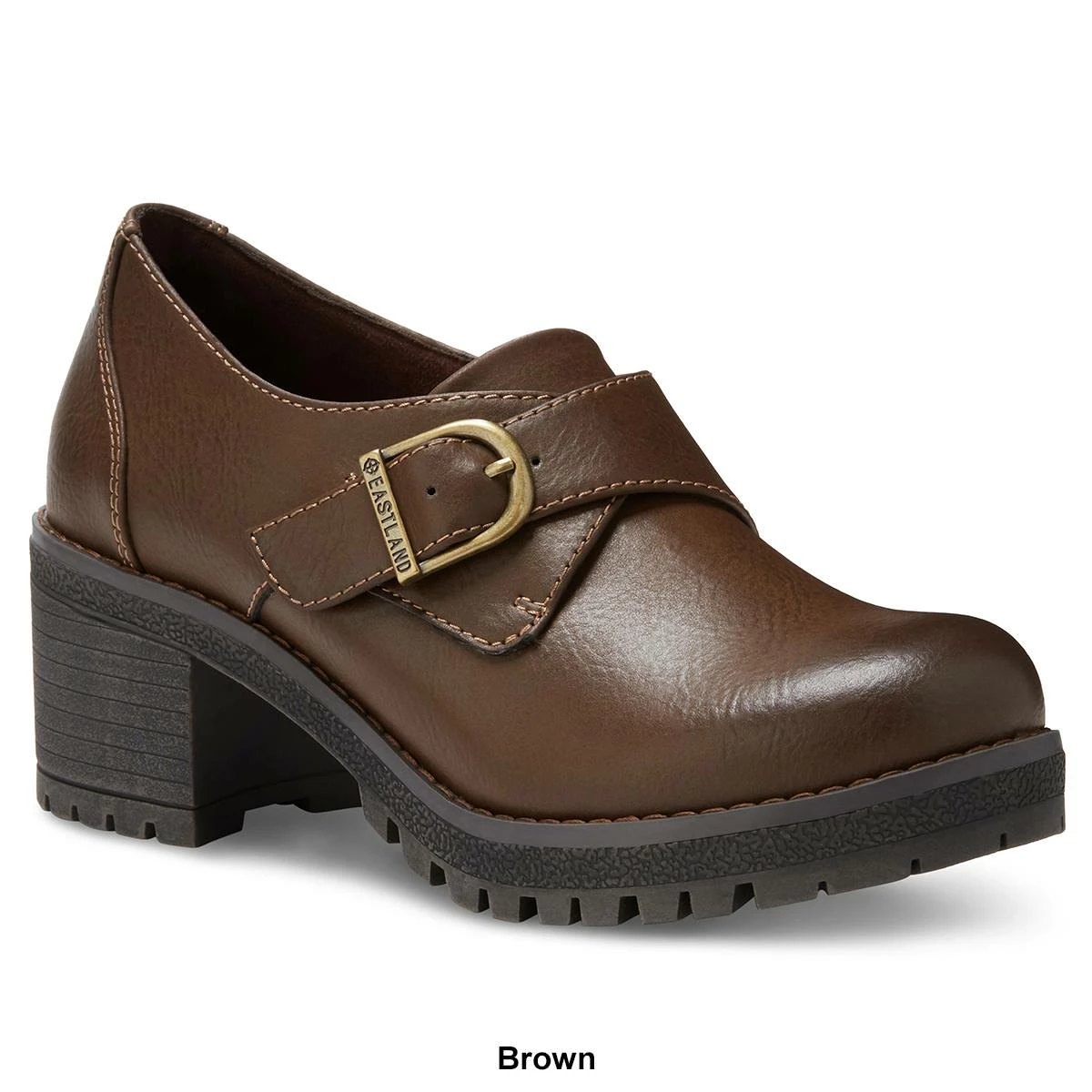 Promo 🔥 Oxfords 👩 Womens Eastland Nadia Heeled Loafers 👏 8 Promo 🔥 Oxfords 👩 Womens Eastland Nadia Heeled Loafers 👏 - Image 7