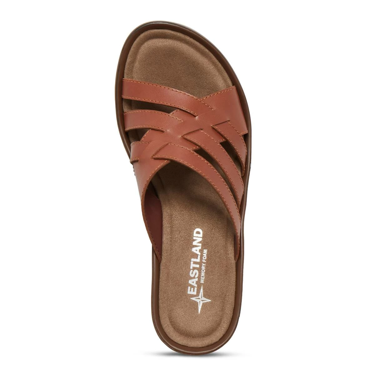 Outlet π Womens Eastland Poppy Strappy Slide π©΄ Sandals π 6 Outlet π Womens Eastland Poppy Strappy Slide π©΄ Sandals π - Image 4