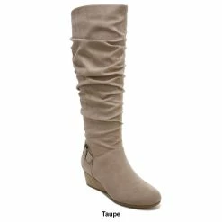 Coupon ✨ Dr.-Scholl's 👩 Womens Dr. Scholl’s Break Free Knee-High Wedge 🥾 Boots 🥰 -Deals Eastland Store unnamed file 513