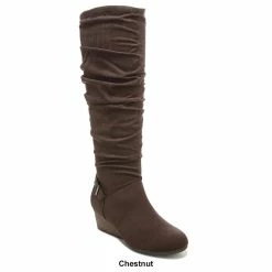 Coupon ✨ Dr.-Scholl's 👩 Womens Dr. Scholl’s Break Free Knee-High Wedge 🥾 Boots 🥰 -Deals Eastland Store unnamed file 514