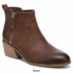 Discount ✨ Dr.-Scholl's 👩 Womens Dr. Scholl’s Lawless Faux Leather Western Ankle 🥾 Boots 🥰 -Deals Eastland Store unnamed file 571
