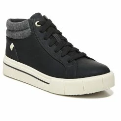 Discount 🧨 Dr.-Scholl's 👩 Womens Dr. Scholl’s Happiness Hi Faux Leather Fashion 👟 Sneakers 🥰