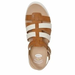 Best Sale 😀 Dr.-Scholl's 👩 Womens Dr. Scholl’s Check It Out Platform 🩴 Sandals 👍 -Deals Eastland Store unnamed file 840