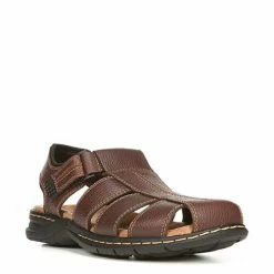 Flash Sale 🛒 Dr.-Scholl's Mens Dr. Scholl’s Gaston Fisherman Strappy 🩴 Sandals - Briar 😍 -Deals Eastland Store unnamed file 889